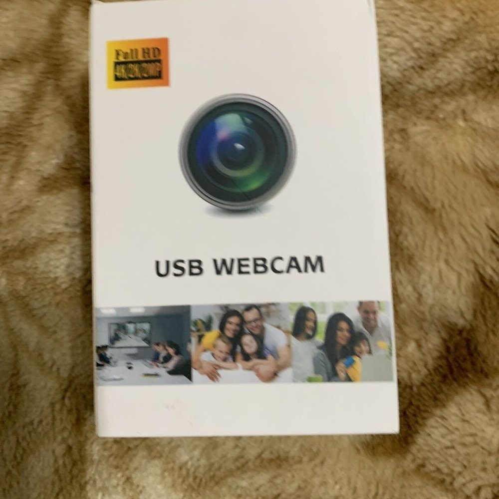 Webcam Auto Focusing Web Camera 1080P HD Cam Microphone For PC Laptop Desktop